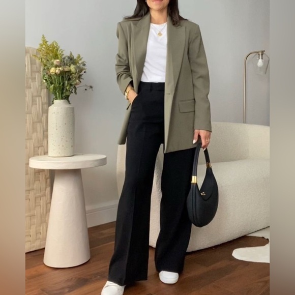 Stafford Black Wide Leg Women's Pants - Picture 1 of 8